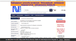 Desktop Screenshot of ntech.addel.hu