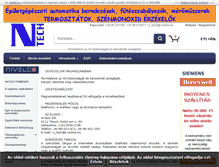 Tablet Screenshot of ntech.addel.hu