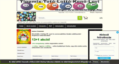 Desktop Screenshot of feletipp.addel.hu