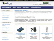 Tablet Screenshot of addel.hu