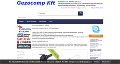 Desktop Screenshot of gezocomp.addel.hu